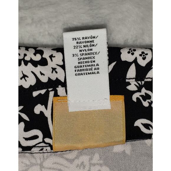 Ruby Rd Womens White Floral Jacket Plus Size 14 Stretch, Lightweight, Pockets - Picture 11 of 11